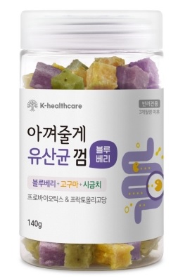 아껴줄게]유산균껌 블루베리 혼합 140g
